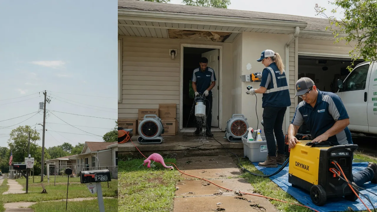 Storm Damage Water Removal in Springfield, VA near me